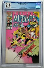 New Mutants Annual #2 1st U.S. appearance of Psylocke 1986 CGC 9.4 picture