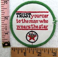 Vintage Texaco Trust Car To Man Who Wears Star Patch (damaged) picture