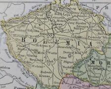 Vintage 1886 AUSTRIA Map 13