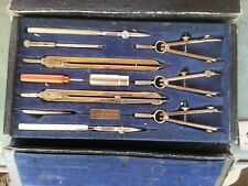 Vintage Charvos Precision Drawing Instruments No. 677  With Original Case - USA picture