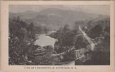 View of Lawrenceville, Rosendale, New York Postcard picture