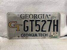 2014 Georgia Tech License Plate picture