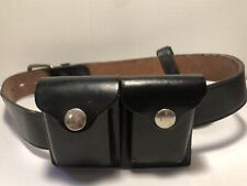 Vintage Holster  Revolver Ammo Pouch Assembly￼ Belt JM Bucheimer 1964 picture