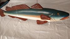 Redfish Hanging Wooden Decoration 4' Length picture