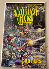 Anything Goes #5 Comics Journal (8.0 VF) TMNT Road Trip story (1987) picture