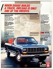 1984 Dodge Ram Pickup Trucks - Original Print Ad (8x11) Advertisement picture