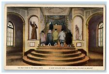c1910's The Holy Stair In The Scala Santa Ste. Anne De Beaupre Vintage Postcard picture