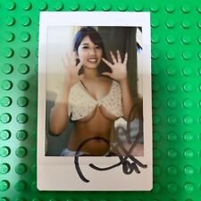 Aoi Fujino autographed Japan limited instax photo picture