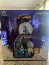 Disney Store Cinderella Staircase Snow globe Yellow water And Original Box picture