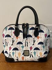 Disney Dooney & Bourke Mary Poppins Returns Domed Satchel Tote Bag Purse picture