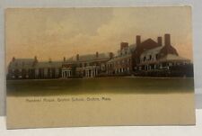 Vintage Hundred House  Groton School  Groton Mass Postcard photo picture