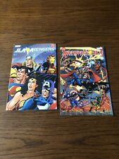 JLA / Avengers #1 2003 Newsstand Variant Batman Superman Justice 2 Direct picture