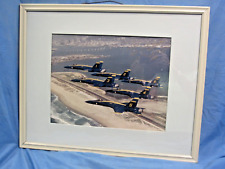 Navy Blue Angels Photograph Signed by Vice Admiral Richard Dunleavy picture