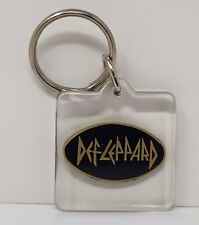 DEF LEPPARD KEYCHAIN Vintage 1980s ORIGINAL, Not Reproduction picture