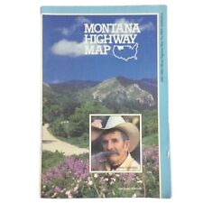 Montana Official State Highway Road Vtg 1985-1986 picture