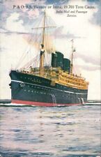 Ship Postcard Viceroy India *Sunk by German sub in 1942 carrying US troops picture