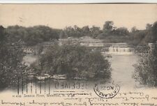 WATERLOO,NY~SENECA RIVER AND WATERFALLS~EARLY POSTCARD~UDB~ROTOGRAPH CARD picture