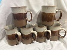Dunoon Ceramics Speckled Mugs, Made In Scotland, NWOB 6 Piece Set picture