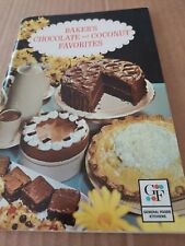 Vintage Recipe Booklet By Baker's Chocolate & Coconut 