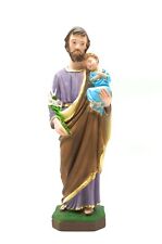 Statue of Saint Joseph With Jesus Child 11 13/16in 11.81'' St.Joseph Statue picture