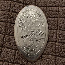 DISNEY 1997 MICKEY OFFICIAL DISNEYANA CONVENTION WDW PRESSED RETIRED QUARTER picture