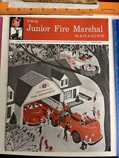 INSURANCE Junior Fire Marshal 1958 HARTFORD FIRE Kids Children CARTOONS SAFETY picture