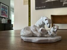 lladro figurine Bearly Love Family Of Polar Bears This Is A Retired Design picture