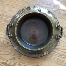 Antique Large Copper and Brass Brazier picture