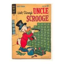 Uncle Scrooge #42 1953 series Dell comics VG+ Full description below [u} picture