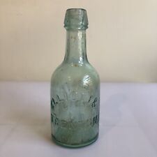 Rare Vintage ELLIOTT & LEDLIE TRENTON N.J. Glass Soda / Beer Bottle picture