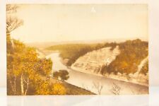 Genesee River Postcard Letchworth State Park Hand Water Colored Postcard picture