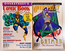 *Overstreet's Comic Book Marketplace Lot: #2, 9, 18, 20 picture