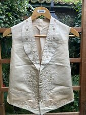 Antique 1750s / 1800s mens embroidered waist coat picture