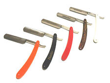 5PCS PROFESSIONAL BARBER CLASSIC STRAIGHT RAZORS READY TO SHAVE SET picture