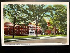 Vintage Postcard 1936 Mennonite Hospital, Bloomington, Illinois (IL) picture