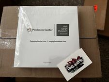 In Hand SEALED Pokémon Center × Van Gogh Museum Pin Box Set Free express ship picture
