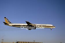 Aircraft Slide - TransContinental DC-8 N821TC @ DALLAS 1990    (B184) picture