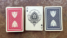 2 decks c1915 Andrew Dougherty Climax playing cards 52/52 Antique Vintage - no J picture