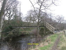 Photo 12x8 Footbridge over the River Nidd near Harewell Hall  c2014 picture