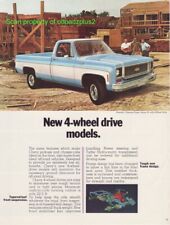 1973 Chevrolet Cheyenne Pickup 4x4 truck - New 4-Wheel Drive models at Job site picture