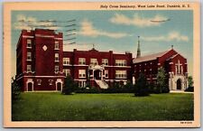 Vtg Dunkirk New York NY Holy Cross Seminary West Lake Road 1940s View Postcard picture