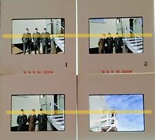 Vintage 1959 35mm Slides Military Soldiers in Uniform Lot of 4 #22125 picture
