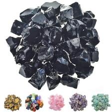1 lb Bulk Black Obsidian Rough Stones - Large 1