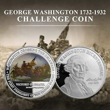 US President Challenge Coin George Washington 1732-1932 Crossing The Delaware picture