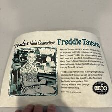 Vintage Freddie Tavares Fender Hula Connection Hula Lounge Certificate Card picture