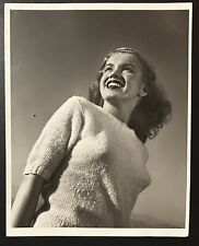 1946 Marilyn Monroe Original Photo Norma Joseph Jasgur Pinup Stamped picture