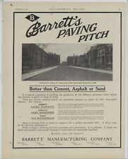 1910 Barrett Paving Ad: Groveland Avenue - Chicago, Illinois Street Scene picture