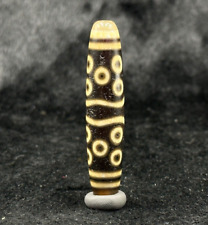 Wonderful Genuine Ancient Natural Indo Tibetan Agate Dzi Old Bead With 13 Eyes picture