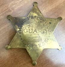 Vintage Wells Fargo Co Guard Badge picture