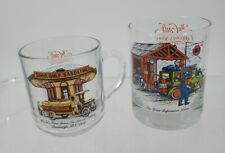 2 Vtg Gulf Gasoline Station Limited Edition glass & cup . Excellent Condition  picture